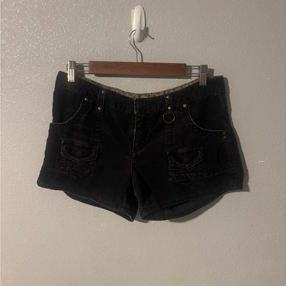 Free People Women's Black Cargo Shorts Size 31